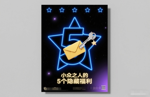 付费文章：小众之人的5个隐藏福利-聚星云网创