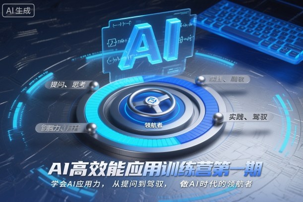 AI高效能应用训练营第一期，学会AI应用力，从提问到驾驭，做AI时代的领航者(更新)-聚星云网创