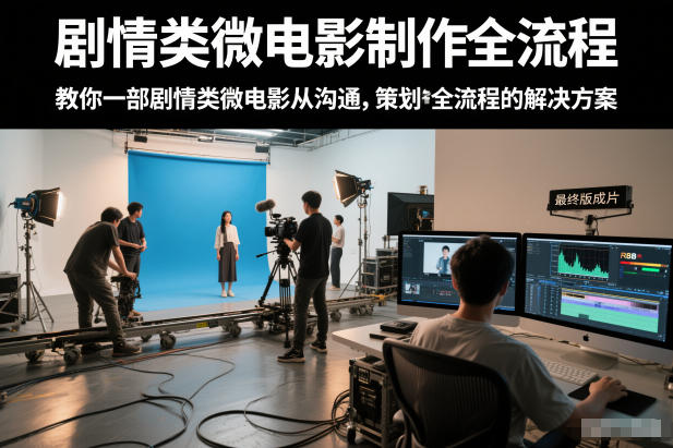 剧情类微电影制作全流程，教你一部剧情类微电影从沟通，策划到拍摄制作全流程的解决方案-聚星云网创