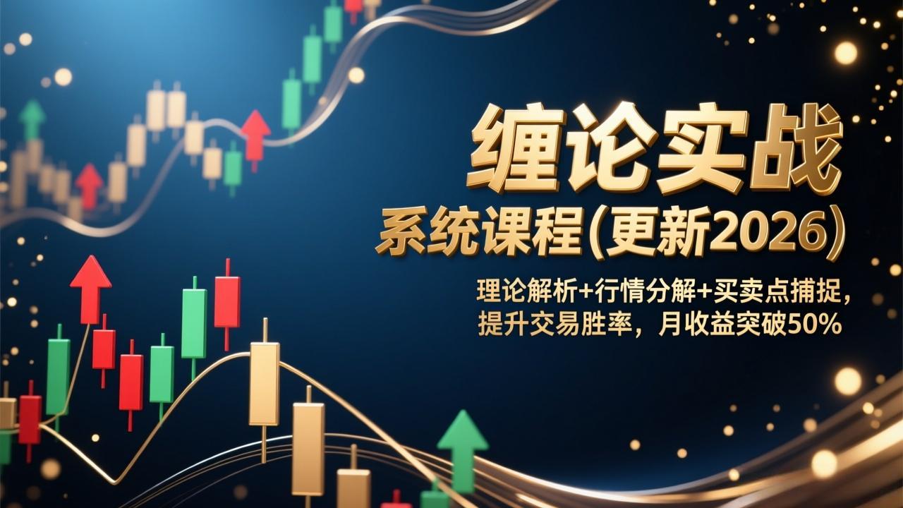 缠论实战系统课程(更新2026-聚星云网创