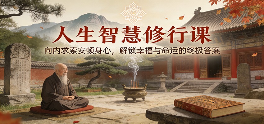 人生智慧修行课：向内求索安顿身心，解锁幸福与命运的终极答案-聚星云网创