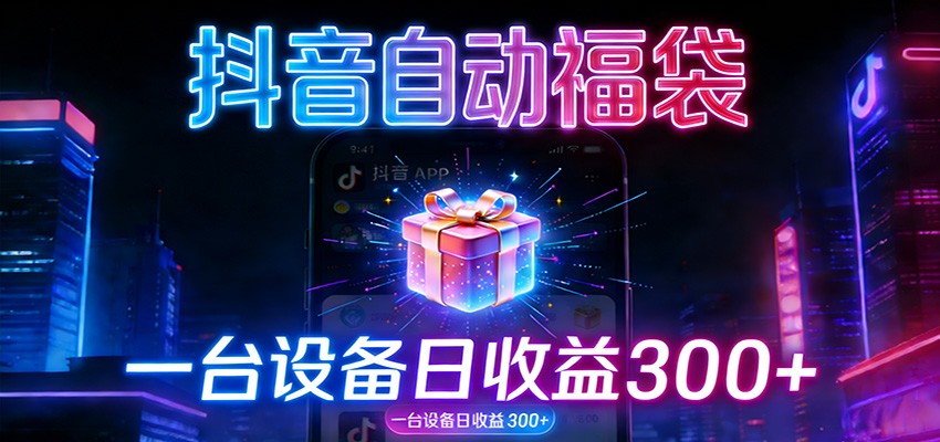 全自动抢福袋神器：24小时不停歇，日产出500＋-聚星云网创