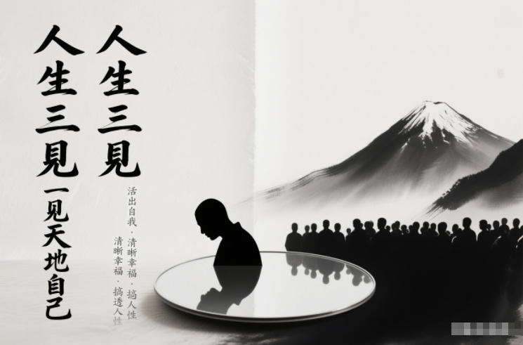 人生三见一见天地见众生见自己，活出自我拥有清晰幸福人生，搞透人性-聚星云网创