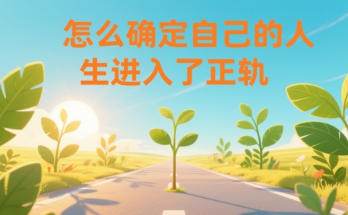 某公众号付费文章：怎么确定自己的人生进入了正轨？-聚星云网创