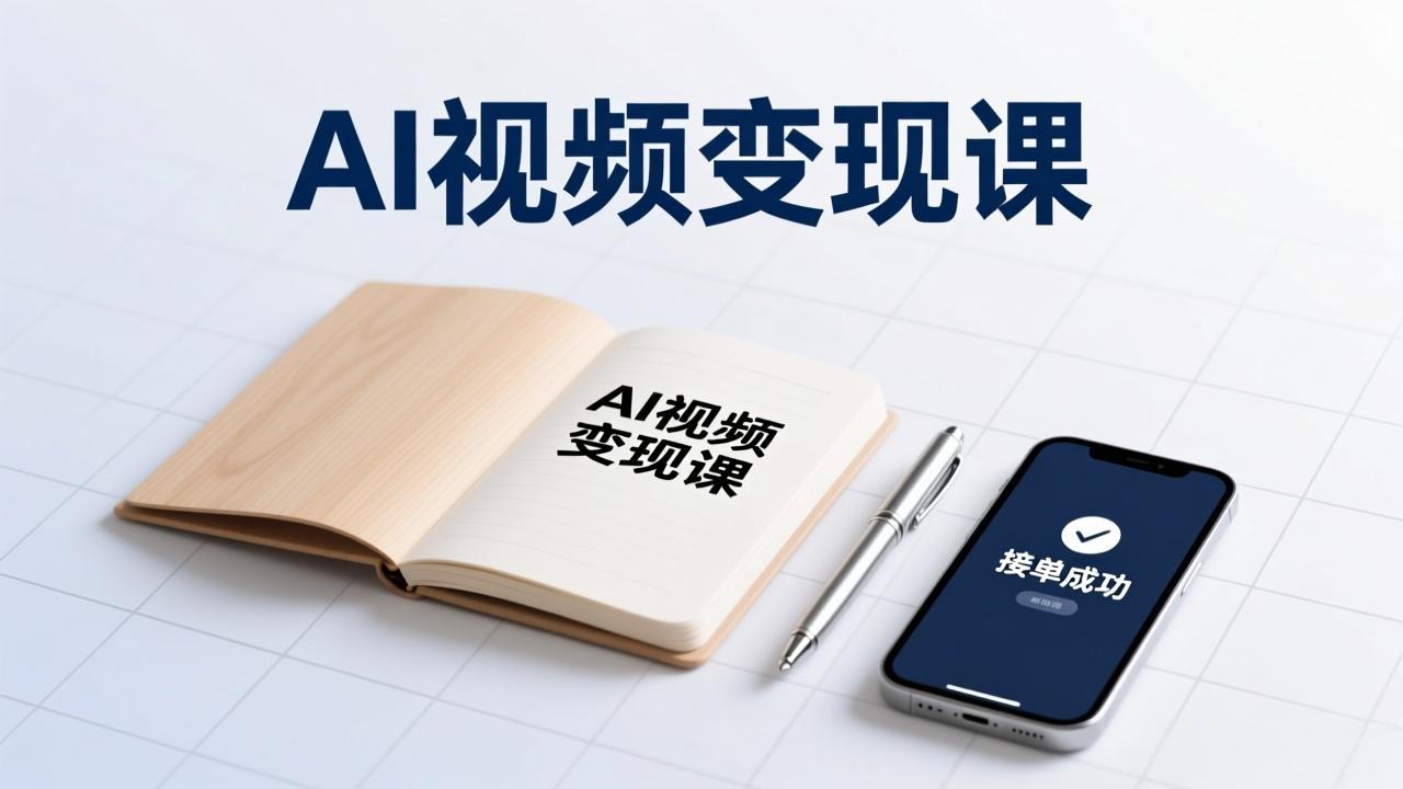 AI视频变现课，学完即可创作短片、接商单，实现副业增收，单项目报价可达千元-聚星云网创